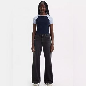 Levi's Dark black Wide Leg Women's Jeans size 32
